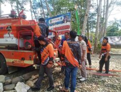 Tingkatkan Kesiapsiagaan, BPBD Balangan Gelar Pelatihan Damkar Kecamatan