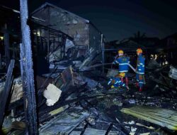 Kobaran Api Hanguskan Dua Rumah di Banjarmasin Selatan, Penyebab Masih Diselidiki