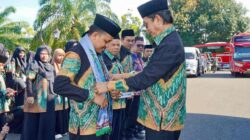 Wabup Balangan Lepas Kafilah MTQ XXXVII Kalsel, Siapkan Hadiah Umrah bagi Peraih Juara