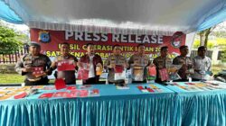 Dua Pekan Operasi Antik Intan, Peredaran 1,4 Kg Sabu-Sabu Digagalkan di Banjarmasin