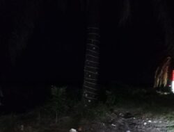Belum Satu Tahun, Beberapa Titik Lampu Hias Desa Puntik Sudah Tidak Berfungsi Lagi