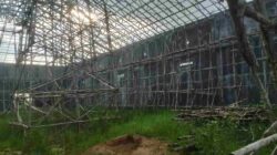 Takut Rusak Sebelum Dipakai, Warga Sampurna Minta Pemkab Membantu Melanjutkan Pembangunan GOR