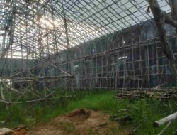 Takut Rusak Sebelum Dipakai, Warga Sampurna Minta Pemkab Membantu Melanjutkan Pembangunan GOR