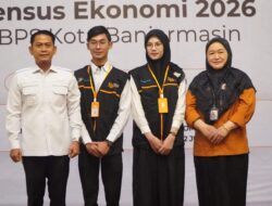 Banjarmasin Siapkan Ratusan Petugas Lapangan untuk Sensus Ekonomi 2026