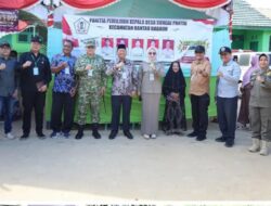 Ketua DPRD Batola Pantau Langsung Pilkades 2026 Bersama Forkopimda