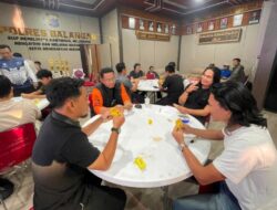Semarak Hari Bhayangkara ke-80, Lomba Domino Warnai Kebersamaan Polres Balangan dan Media