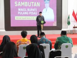Wabup Pulang Pisau Hadiri Pelantikan PC IMM, Dorong Pemuda Jadi Mitra Pembangunan
