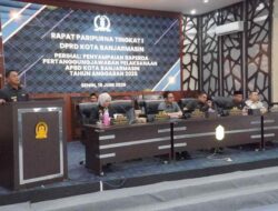 Jawab Pandangan Fraksi DPRD Soal APBD 2025, Wali Kota Banjarmasin Soroti Isu Lingkungan