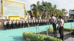 Jelang Haul Abah Guru Kapuh, Personel Pengamanan Polres HSS Disiagakan