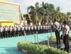 Jelang Haul Abah Guru Kapuh, Personel Pengamanan Polres HSS Disiagakan
