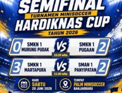Dramatis! SMKN 1 Martapura Menang 3-2 dan Amankan Tiket Final Hardiknas Cup 2026