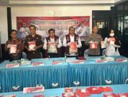 Ungkap 63 Kasus Narkoba, Polda Kalsel Musnahkan Ribuan Gram Sabu