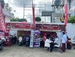 Honda Anugerah Barabai Hadirkan Stand Servis, Permudah Perawatan Motor dengan Layanan Cepat dan Nyaman