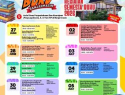Semesta Buku Banjarmasin 2026 Siap Hadirkan Beragam Kegiatan Literasi untuk Masyarakat