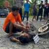 Pembunuhan di Banjarmasin Selatan Direkonstruksi, Tersangka Akui Emosi Usai Jatuh dari Motor