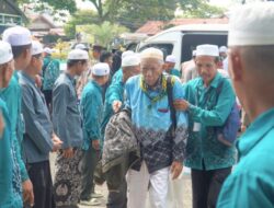 331 Jemah Haji HST Pulang Kampung, Pemkab HST Sambut Hangat