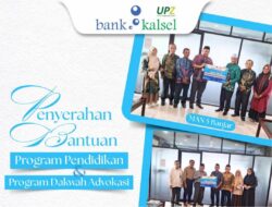 Bank Kalsel Dukung Pendidikan dan Dakwah Lewat Penyaluran Zakat