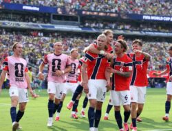 Dua Gol Haaland Antar Norwegia Singkirkan Brasil, Cetak Sejarah ke Perempat Final