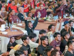 Ketua DPRD Kalsel Nobar Final Piala Dunia Bersama Forkopimda