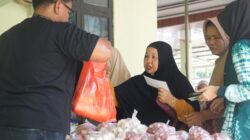 Gerai Pangan Murah di Desa Jungkal Diserbu Warga, Bahan Pokok Laris Terjual