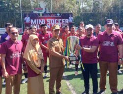 Sambut HUT ke-500 Kota Banjarmasin, RSUD Sultan Suriansyah Gelar Mini Soccer Sultan Cup