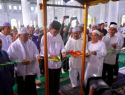 Resmikan Masjid Raudhatul Jannah, Wabup Balangan Ajak Masyarakat Makmurkan