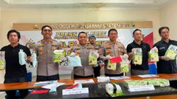Pengungkapan Besar Narkoba, Polresta Banjarmasin Amankan 13 Kg Sabu dan 10.229 Ekstasi