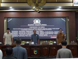 Rapat Paripurna DPRD Tala, Bupati Rahmat Trianto Tekankan Transparansi Pilkades dan Perlindungan Anak