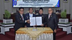 Ranperda Pertanggungjawaban APBD 2025 Disetujui, Pemkab HSS Perkuat Tata Kelola Keuangan