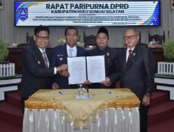 Ranperda Pertanggungjawaban APBD 2025 Disetujui, Pemkab HSS Perkuat Tata Kelola Keuangan