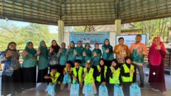 Dislautkan Kalsel Edukasi Siswa Sekolah Alam Tabalong GEMARIKAN, Cegah Stunting Sejak Dini