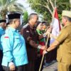 Semarak Kemerdekaan, Pemkot Banjarmasin Bagikan Bendera Merah Putih kepada Masyarakat