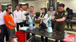 Jaringan Narkotika Lintas Daerah Dibongkar, Polresta Banjarmasin Musnahkan Barang Bukti