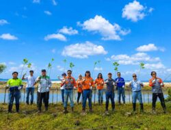 BIB Gandeng Warga Rehabilitasi Pesisir Pantai Bunati Lewat Penanaman 1.000 Mangrove