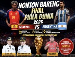 Pemkab dan KONI HST Gelar Nobar Final Piala Dunia 2026 Berhadiah TV dan Kulkas