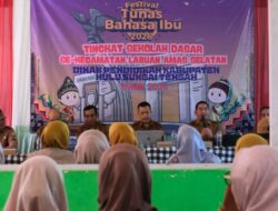 Festival Tunas Bahasa Ibu Tingkat Kecamatan di HST Lestarikan Bahasa Daerah