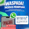 Bank Kalsel Ingatkan Nasabah Waspadai Modus Penipuan Berkedok WhatsApp