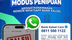 Bank Kalsel Ingatkan Nasabah Waspadai Modus Penipuan Berkedok WhatsApp