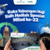 Program Milad ke-22 Bank Kalsel Syariah, Buka Tabungan Haji Dapat Voucher Belanja