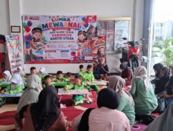 Honda Trio Motor Muara Teweh Semarakkan HUT Barito Utara Lewat Lomba Mewarnai