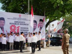 Perkokoh Cinta NKRI, PKS Kalsel Gelar Upacara HUT ke-81 RI