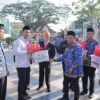 HUT ke-81 RI, Sekretariat DPRD Kalsel Beri Bantuan untuk Veteran