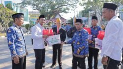 HUT ke-81 RI, Sekretariat DPRD Kalsel Beri Bantuan untuk Veteran