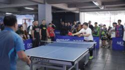 ‎Semarak Turnamen Tenis Meja, Muhammad Jaini Dorong Sportivitas