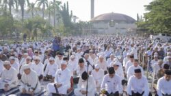 Doa Turun Hujan di Tengah Kemarau, Supian HK Hadiri Salat Istisqa