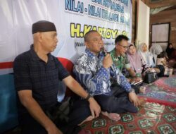 ‎Gelar Sosrev di Desa Bakarung, H. Kartoyo Ajak Warga Amalkan Pancasila ‎