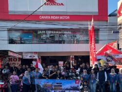 Nyoride Gembira Honda Satukan Komunitas di Palangka Raya