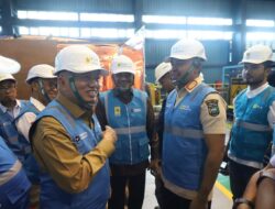 Dampingi Gubernur, Bupati Tanah Laut Tinjau Perbaikan PLTU Asam-Asam