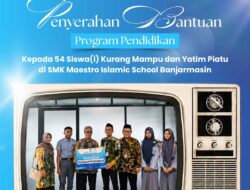 Komitmen Dukung Pendidikan, UPZ Bank Kalsel Salurkan Bantuan bagi Siswa Prasejahtera