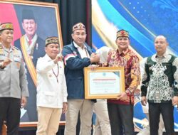 Pemkab Barito Timur Raih Penghargaan BNN RI atas Dukungan Program P4GN